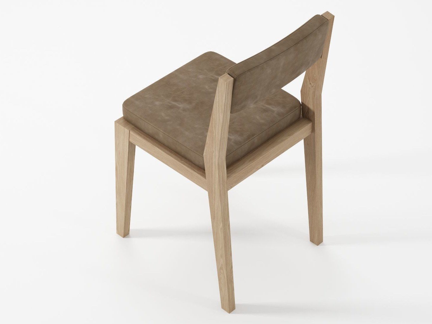 Мягкий стул для ресторана из массива дерева KARPENTER Nouveau Bistro ARCH-00008818 - Вид №13