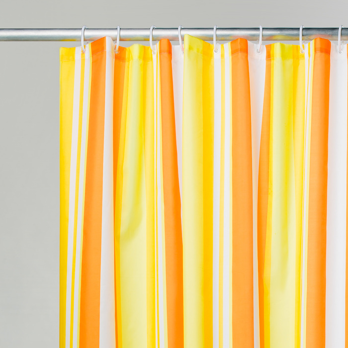 730P180M11 Milardo Flag stripe Штора для ванной комнаты Flag stripe Россия  - Вид №2