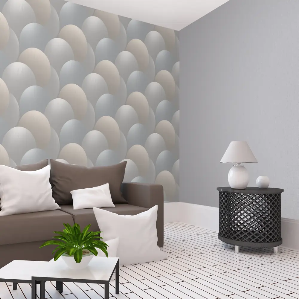 Обои флизелиновые Victoria Stenova Apollo серые 1.06 м VS285417 STLM-2161718 - Вид №4