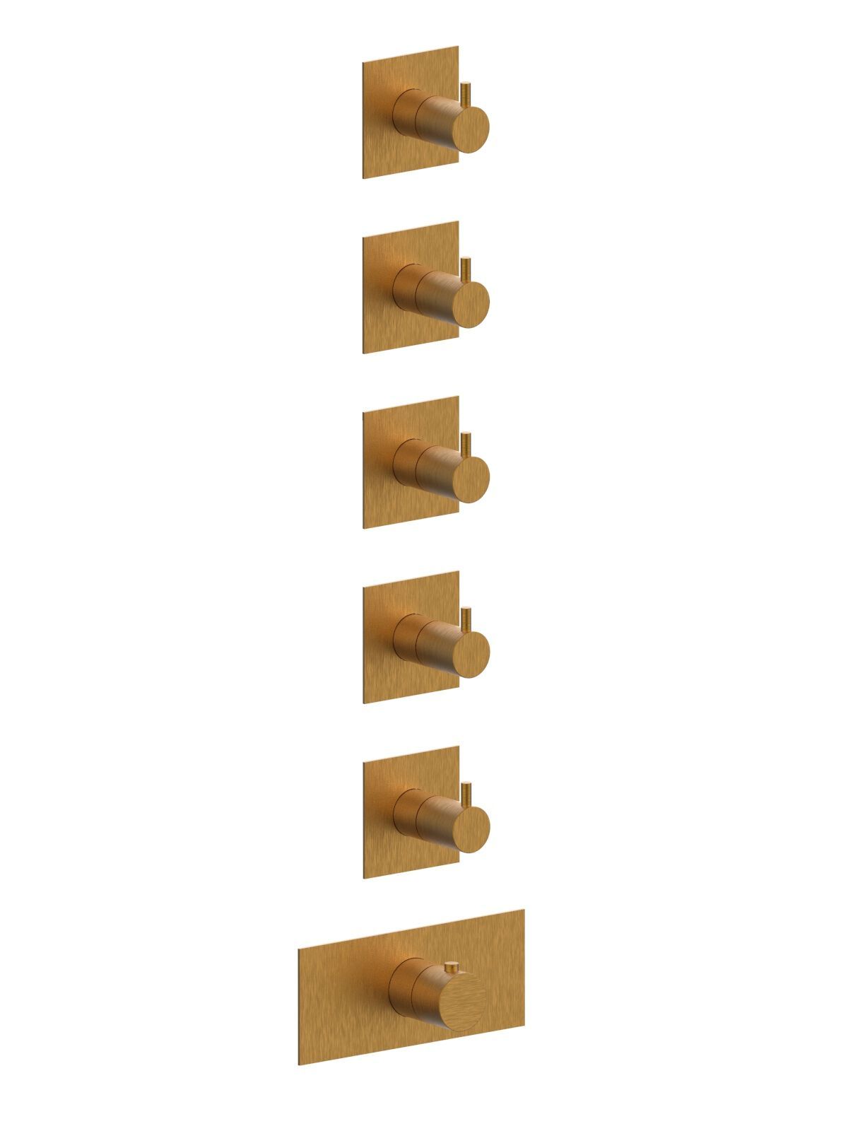 Термостатический смеситель для душа с 6 отверстиями Rubinetterie Frattini отдельная эстетика ARCH-00027128 - Вид №20