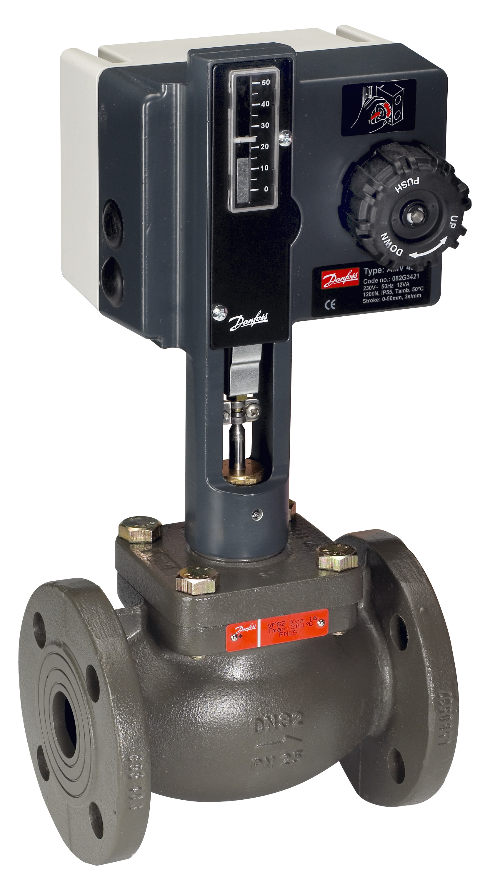 Danfoss Клапан регулирующий VFS 2 фланцевый Клапан регулирующий VFS 2 Ду 15/2,5 065B1514  - Вид №15