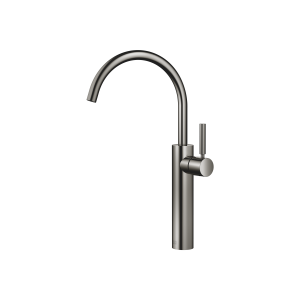 МЕТА Смеситель для раковины, однорычажный, с приподнятым основанием, без донного клапана - Темный Хром 33534661-19