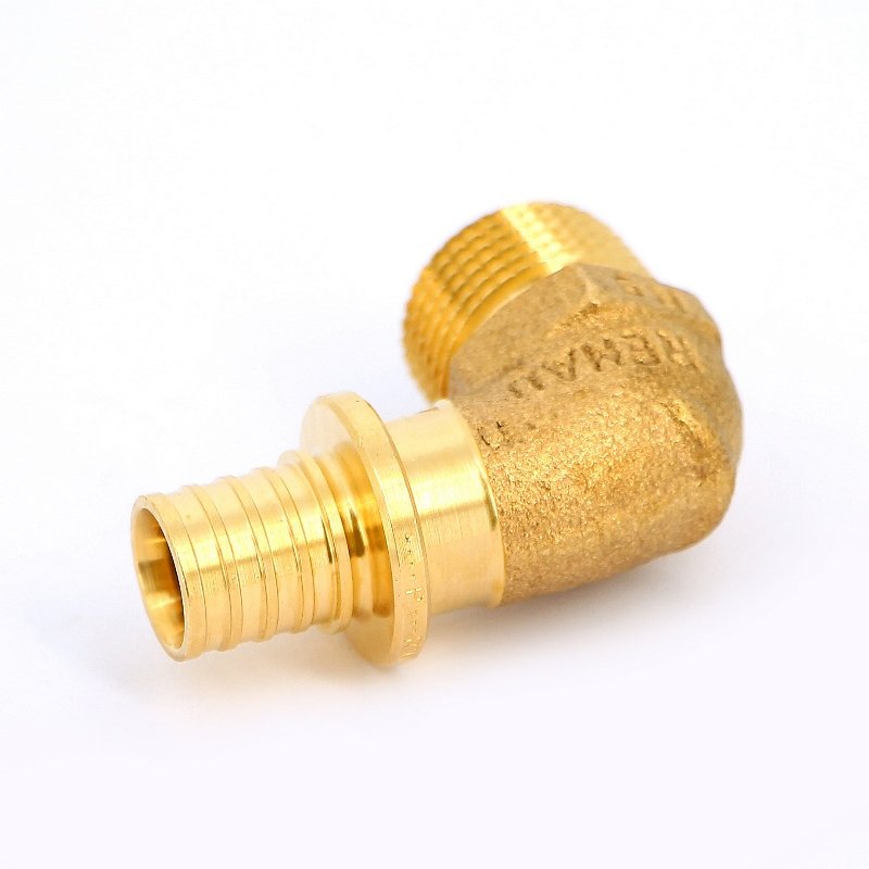 REHAU Угольник RAUTITAN 16Х1/2 НР RX (бронза) 366088 - Вид №1