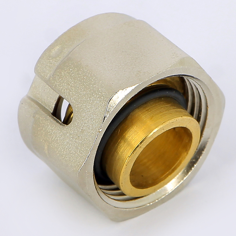 Соединитель для PEX-трубы обжим EMMETI 20х2,8(М24х19) 28100348 - Вид №2