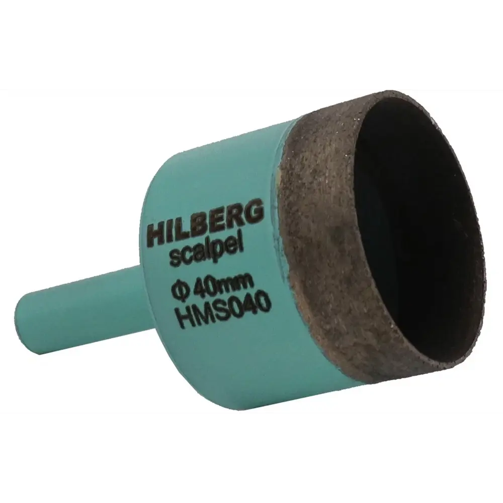 Коронка по керамограниту алмазная Hilberg HMS040 40 мм STLM-2204982