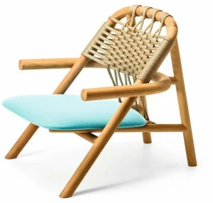 Very Wood Садовое кресло Iroko с подлокотниками Unam out