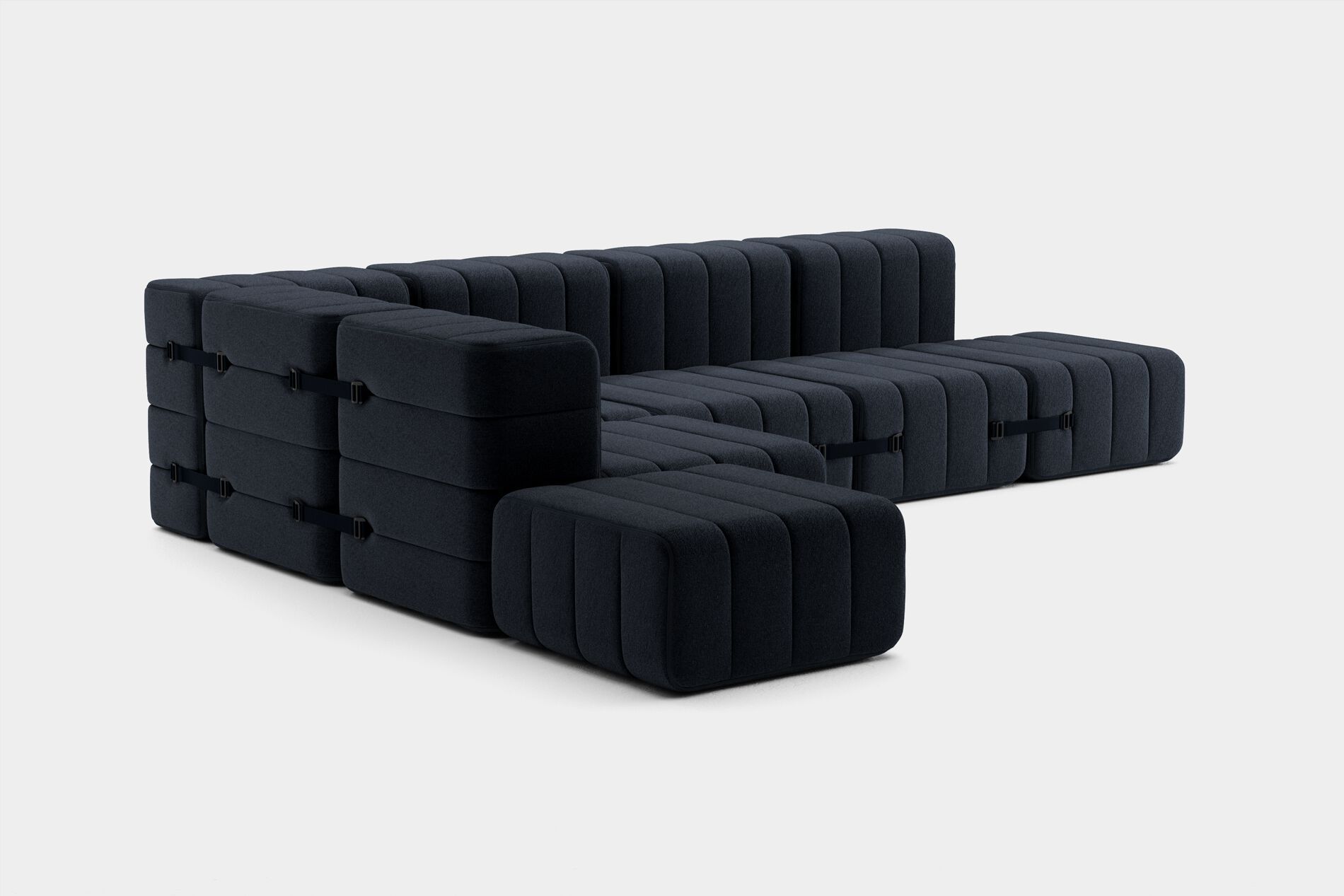 Модульный угловой диван из ткани AMBIVALENZ Curt ARCH-00083106 - Вид №11