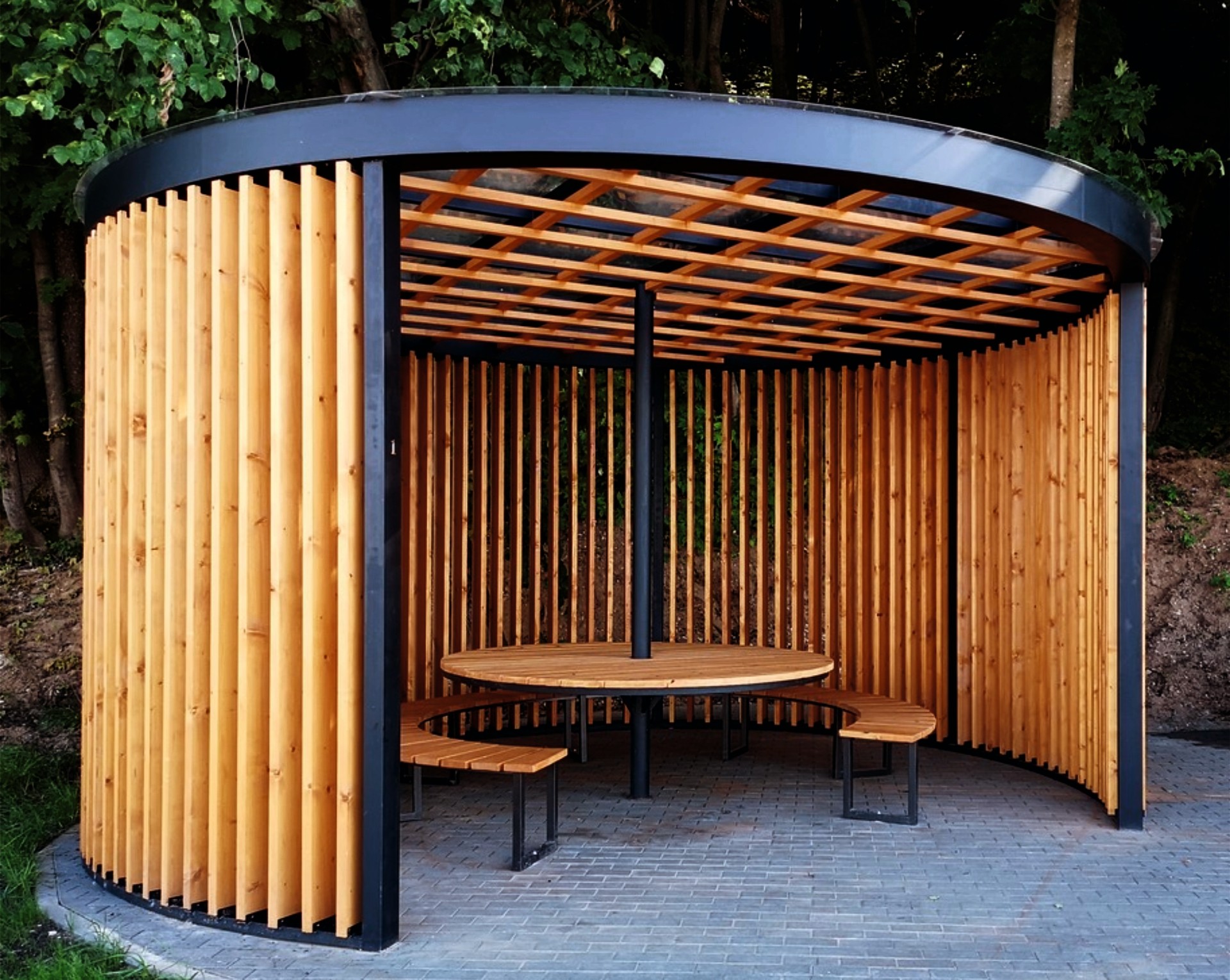 13988 АРЕНА 1, беседка парковая LAB.Space  - Вид №1