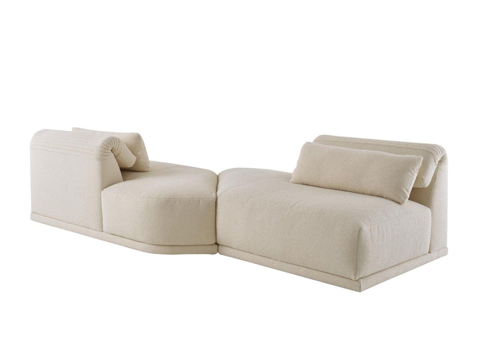 Модульный тканевый диван с подголовником Ligne Roset GRAND ANGLE ARCH-00087188