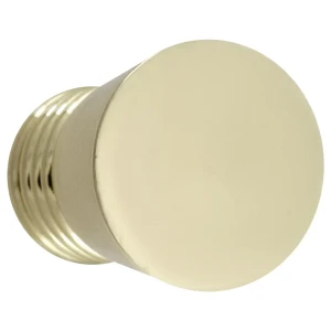 Мебельная ручка-кнопка Jet 143 алюминий цвет золото