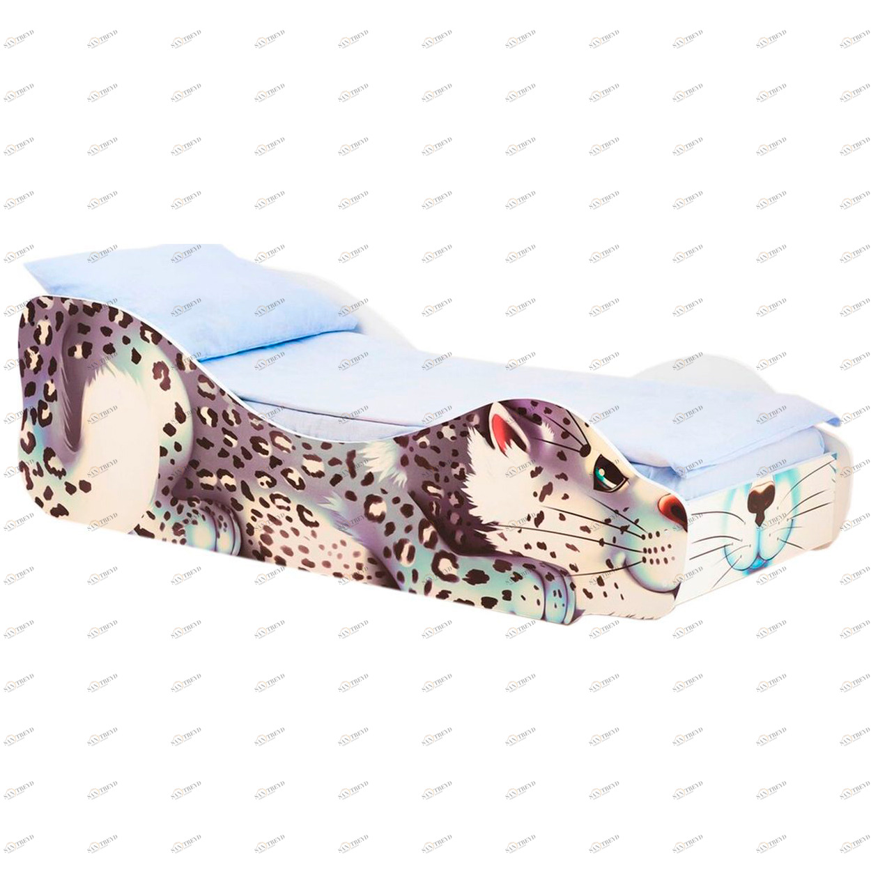 Детская кровать "Барс Снежок" БЕЛЬМАРКО  326789 Серый Santreyd 