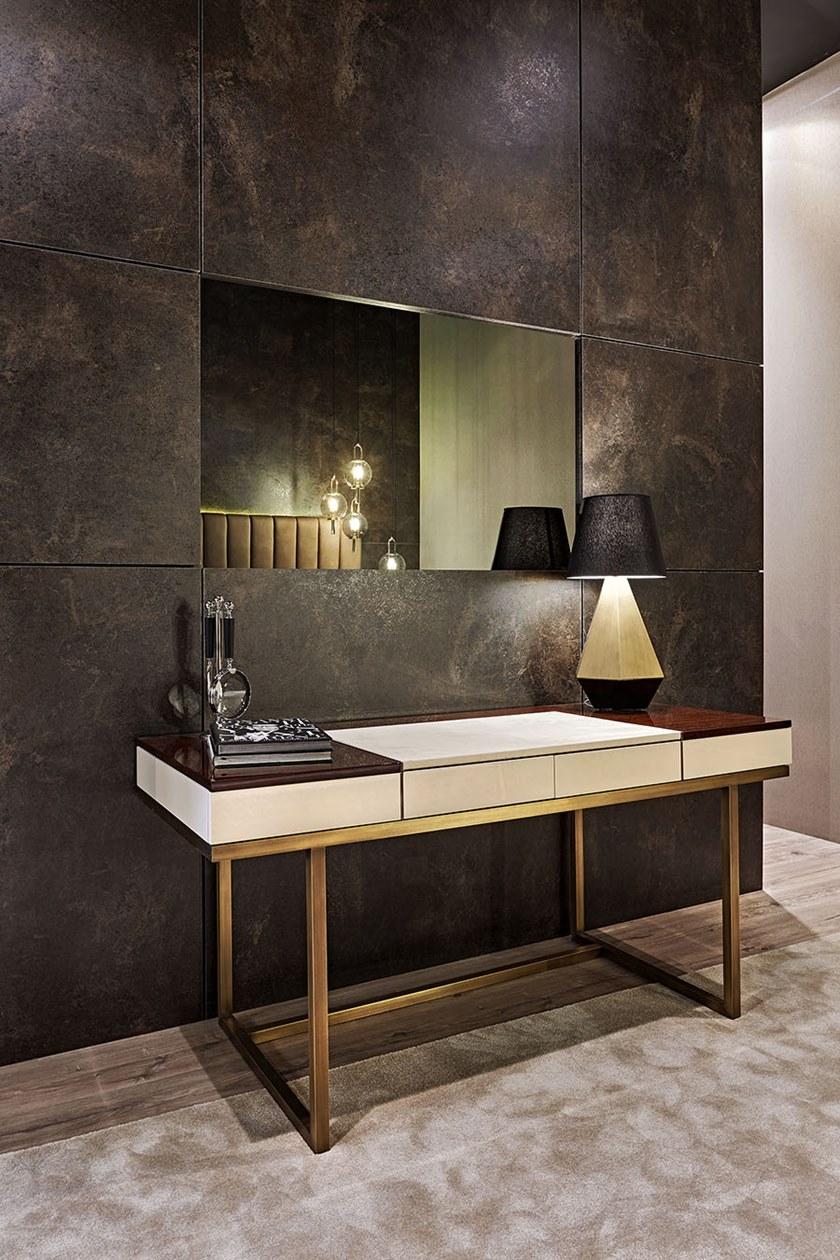 Stylish Club Письменный стол из фанерованной древесины с ящиками Manhattan Scf.m21 - Вид №3