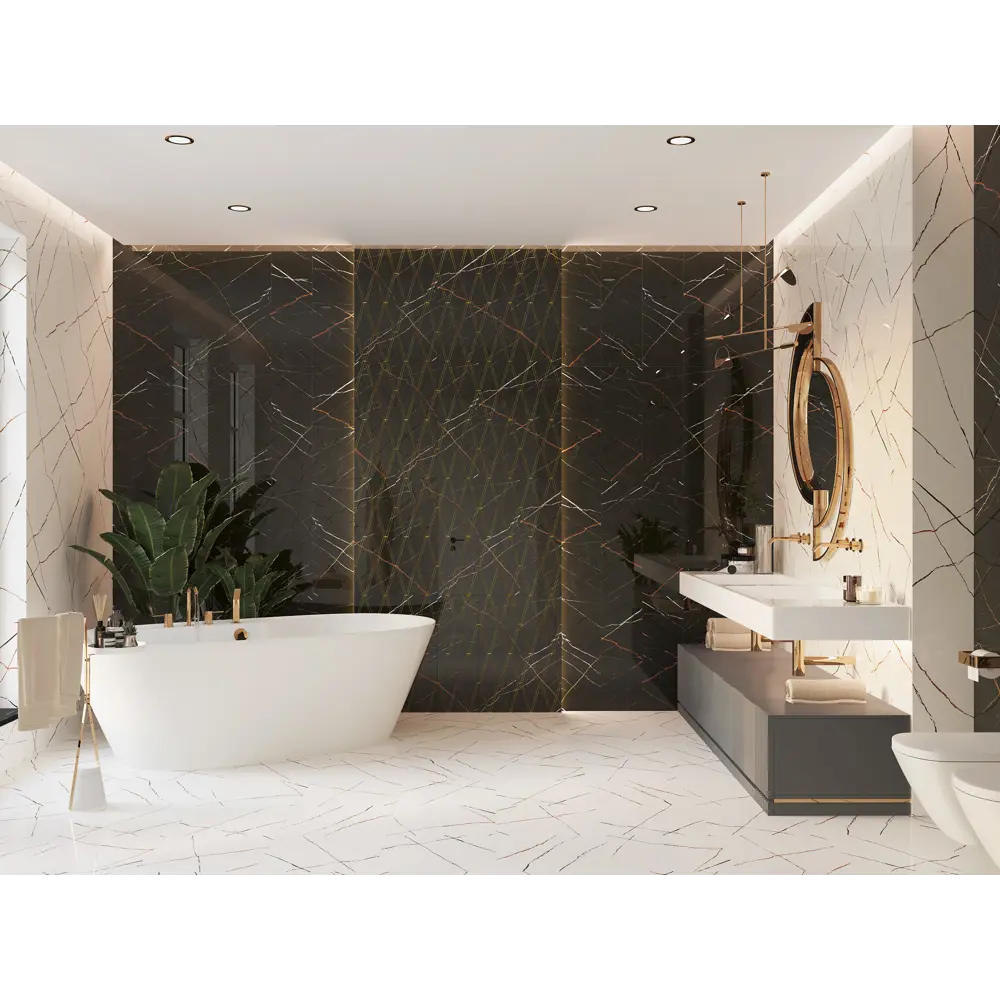 Плитка напольная Bianco Covelano 42x42 см, цвет белый Santreyd STLM-2113694 - Вид №1