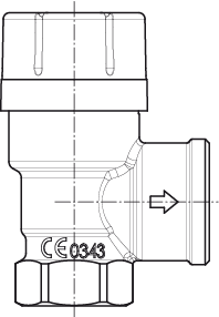 3602 23 00 VSB232Ротационные клапаны » Esbe серии VSB200  - Вид №1
