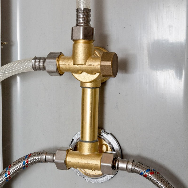 V9015 Душевая кабина DETO Серия V BМ1590 N (без крыши) BLACK - Вид №23