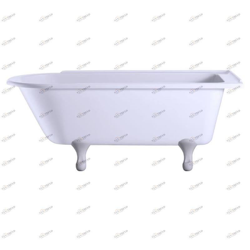 Ванна акриловая Hampton правосторонняя с ножками E10 WHI Hampton Burlington E14, E10 WHI