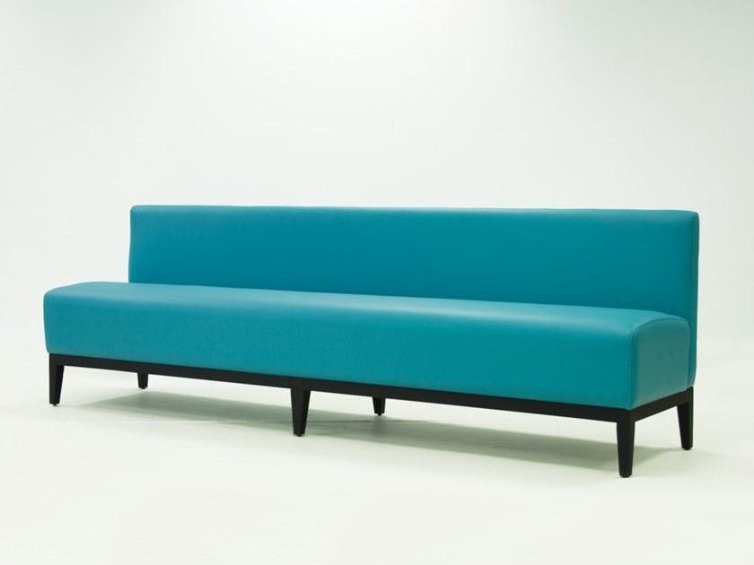 CREARTE COLLECTIONS Кожаная скамейка со спинкой  87  - Вид №2