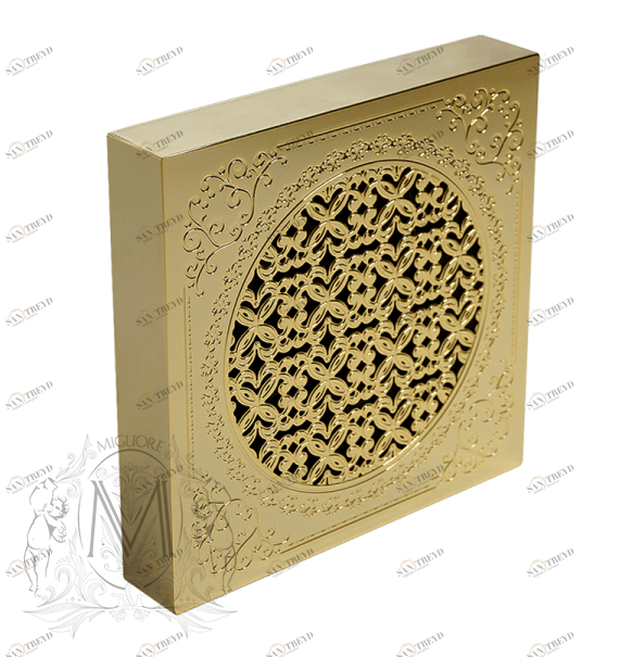 Вентилятор MIGLIORE VentiLaTorro 120, ML.VTR-50.512, с декоративной решеткой, золото ML.VTR-50.512.DO