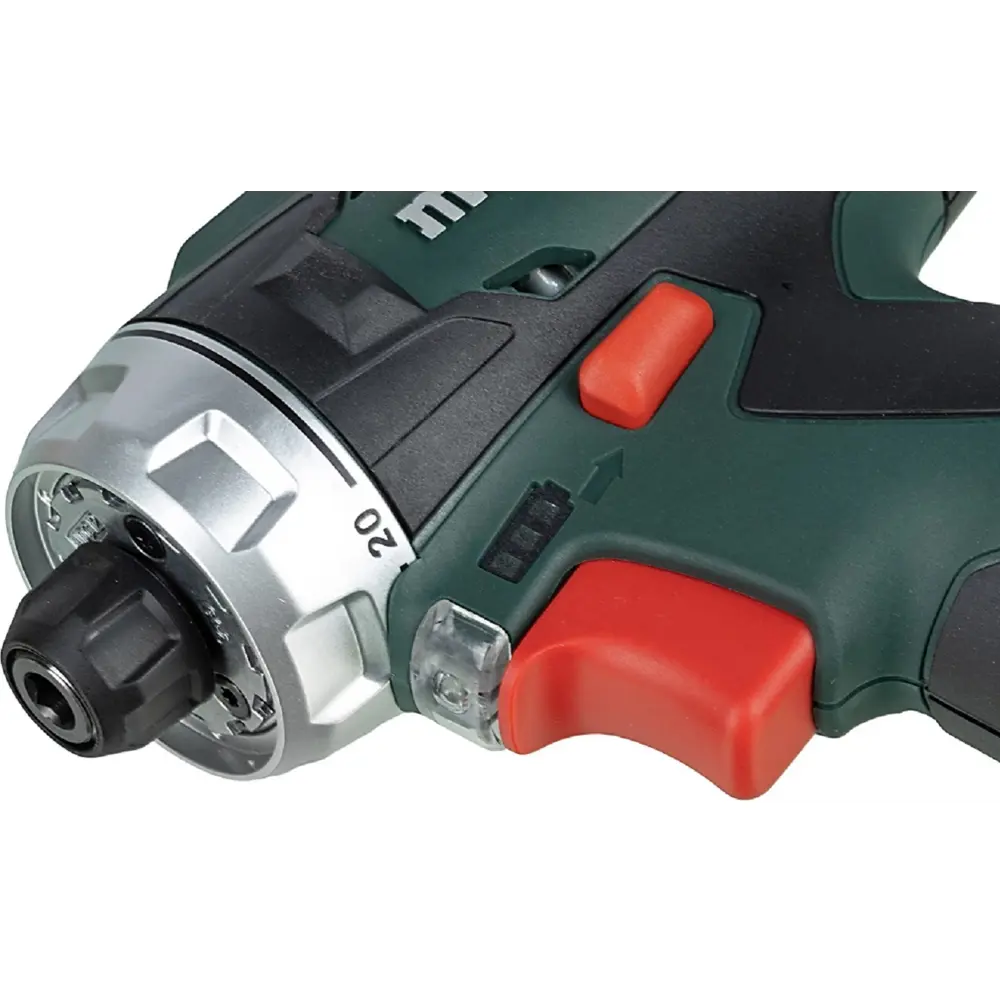 Дрель-шуруповерт аккумуляторная Metabo PowerMaxx BS 600984000, 12 В Li-Ion 2x2 Ач STLM-2206147 - Вид №7