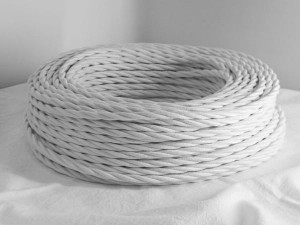 Телефонный кабель с хлопковой оплеткой