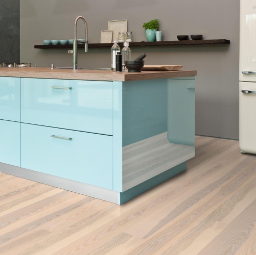 Паркетная доска Haro 4000 Series Top connect арктически-белый Ясень Кантри (Гладкая) 2200х180 мм 524892 - Вид №8