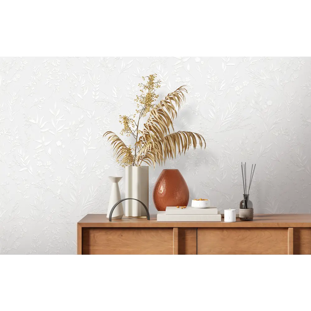 Victoria Stenova Lavanda — Флизелиновые обои с растительным узором для уютного интерьера 89400064 STLM-1563304 - Вид №4