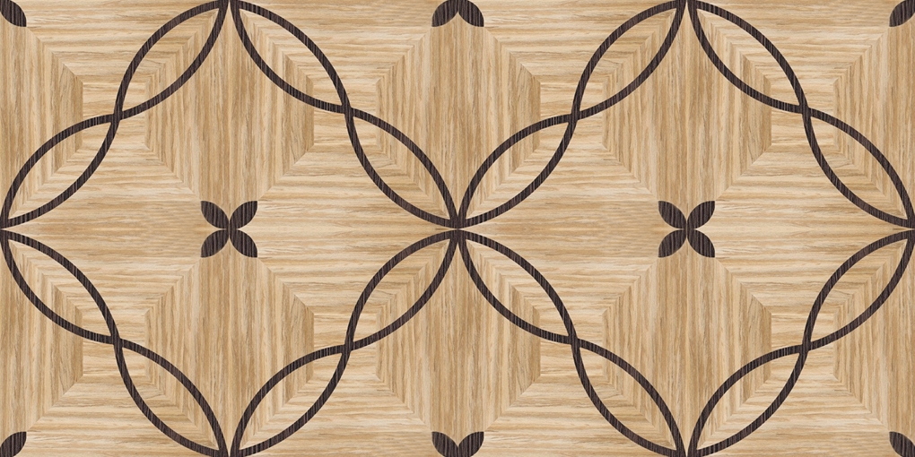 Напольное покрытие из дерева (инкрустация “wenge” из светлого дуба) ddlpt59 Devon Devon INTARSIA Devon&Devon - Вид №1
