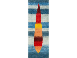 Прямоугольный шерстяной ковер