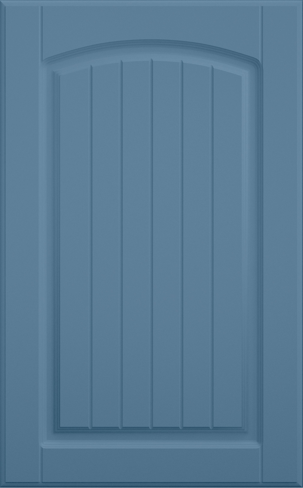 Фасады для кухни Кантри Фрезеровка «Арка сложная» 702 Голубой SIDAK SIST2710-499