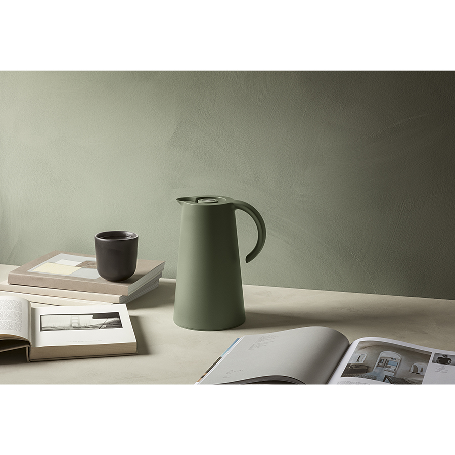 502856 Термокувшин rise, 1 л, зеленый Eva Solo  - Вид №1