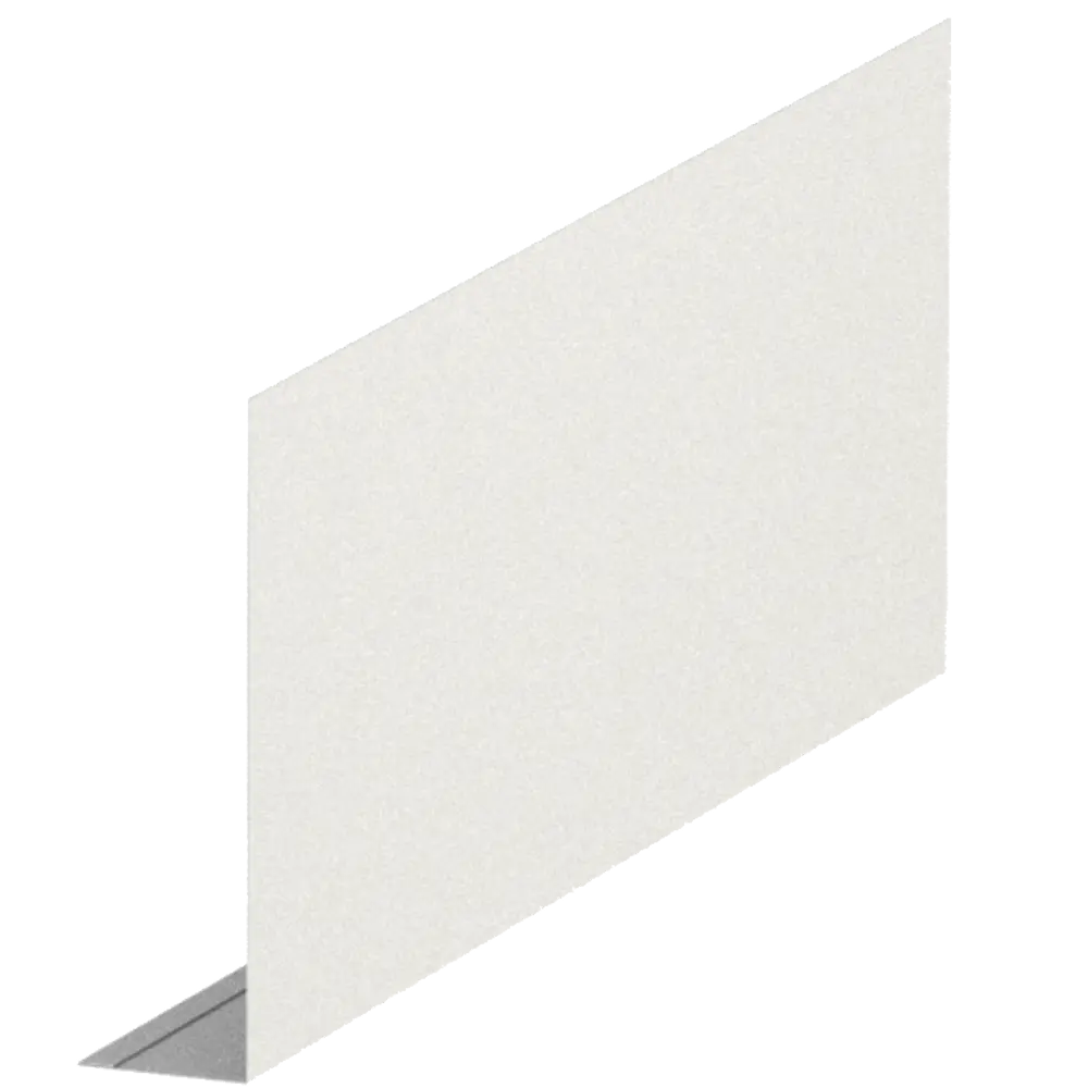 Планка лобовая 190x50 цвет белый Santreyd STLM-2194472