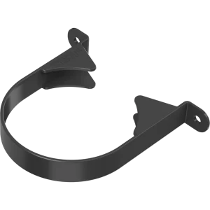 Хомут для водосточной трубы Технониколь Оптима 120x80 мм черный