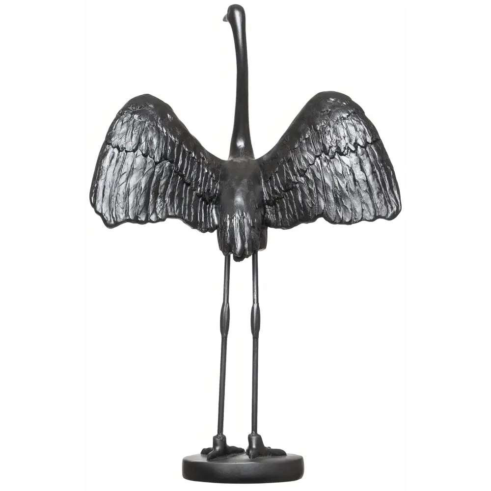 Статуэтка Цапля смола черный 32.8 см Santreyd STLM-2003938 - Вид №1