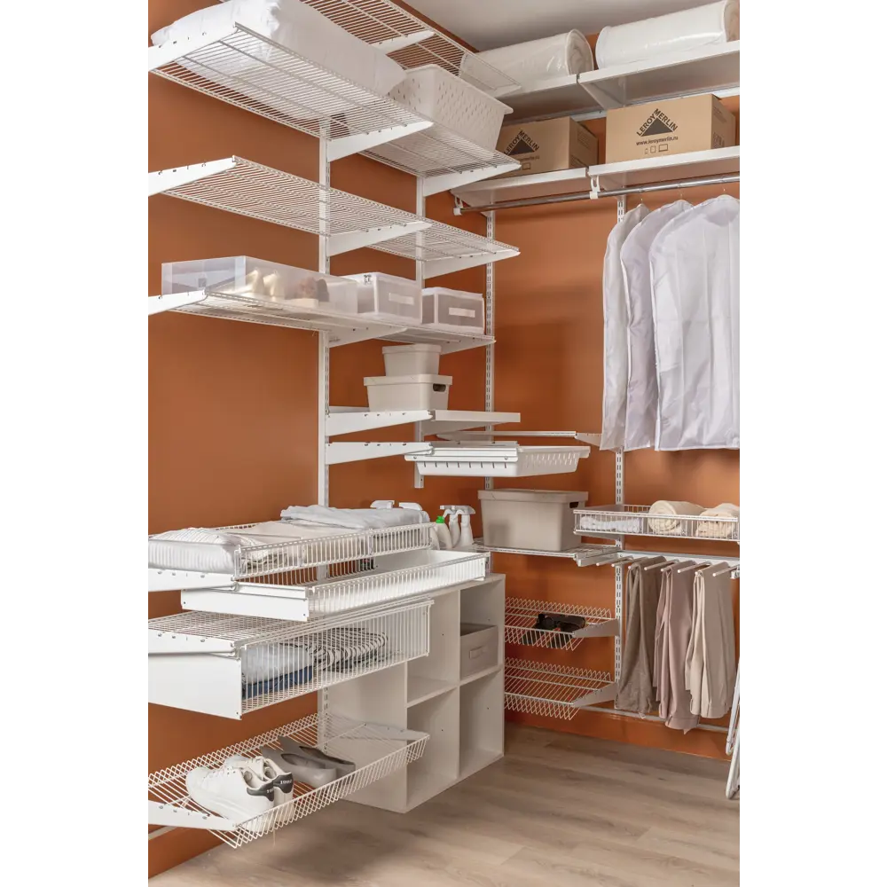 Полка для обуви ТИТАН-GS с вентиляцией и настенным креплением 82169080 STLM-0020991 - Вид №5