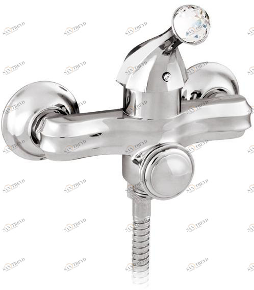 Bronces Mestre Смеситель для душа, однорычажный, с кристаллами swarovski® Indica sun-id-1396046