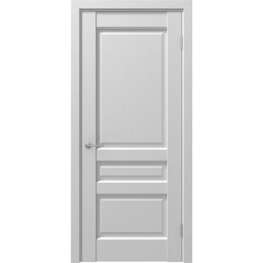 Комплект двери Artens Магнолия глухая 70x200 см ПВХ белый с добором 200 мм STLM-2071380