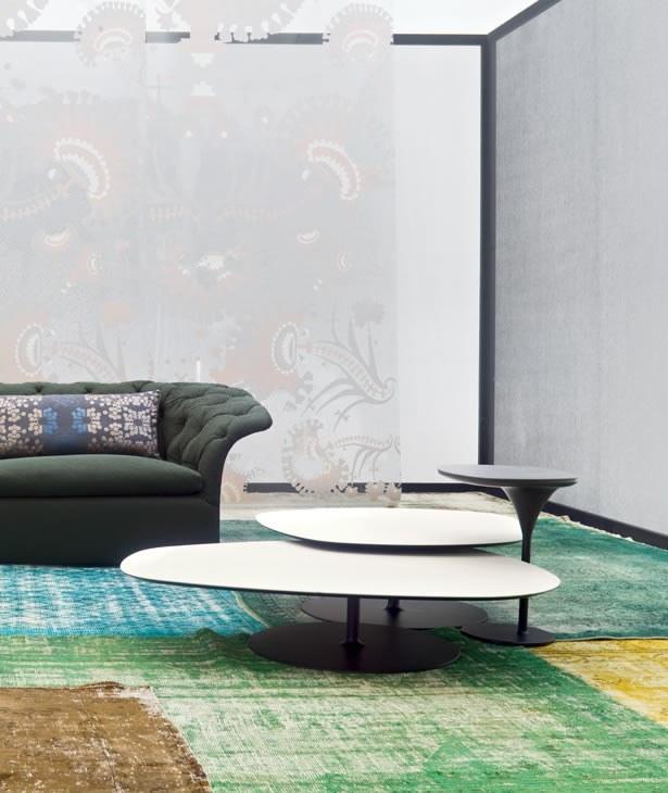 Moroso Журнальный столик Laminam® со стальным основанием Bloomy sun-id-1490057 - Вид №5