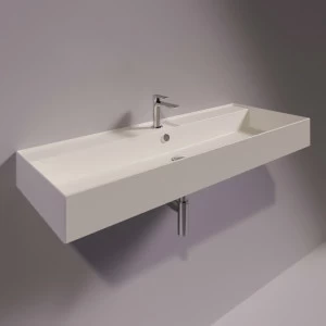 AG121SABBIAMATT Подвесная раковина настенная прямоугольная Simas Agile бежевая