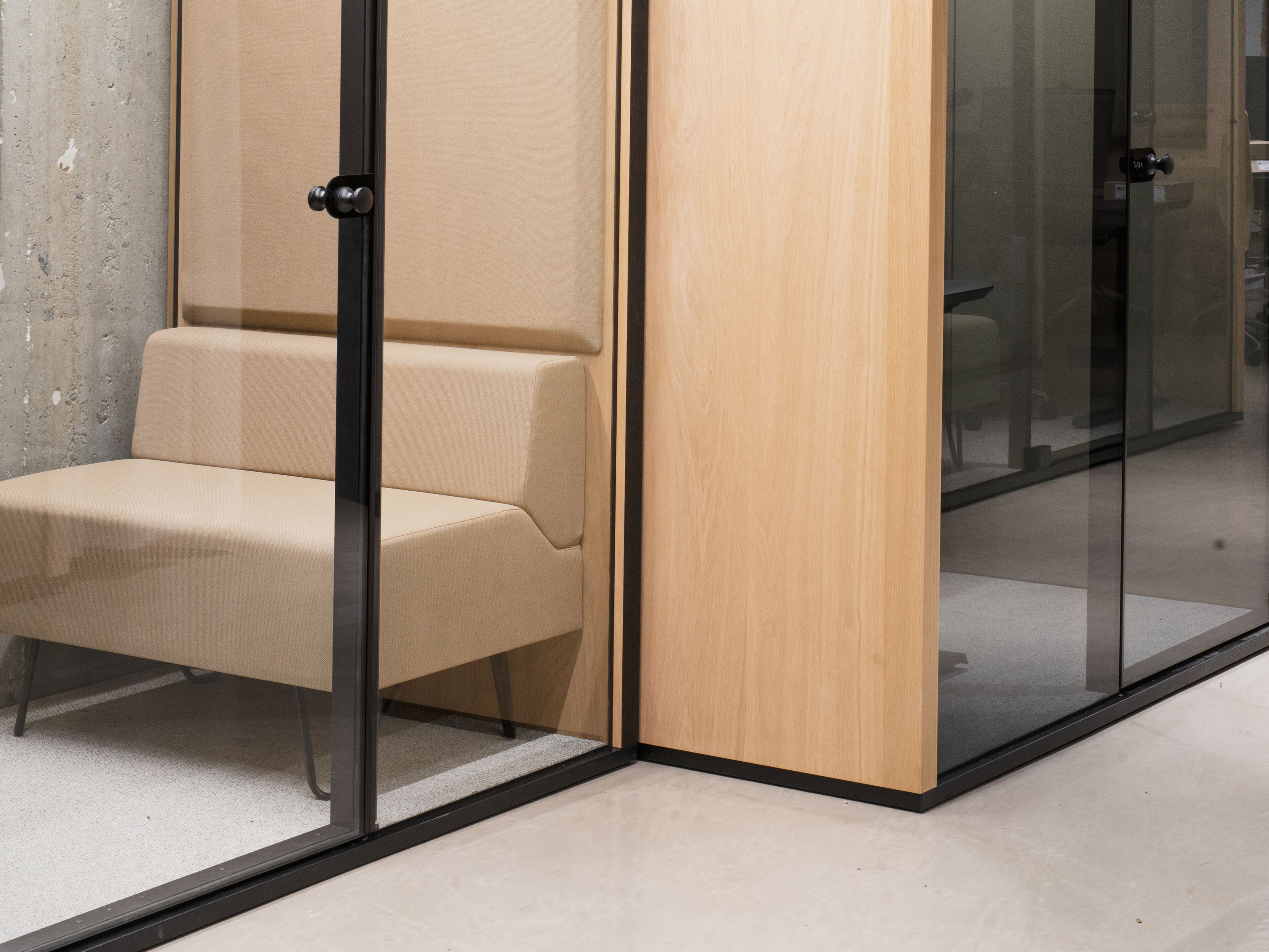 2-местный офисный тканевый диван Taiga Concept мебель ARCH-00045351 - Вид №3