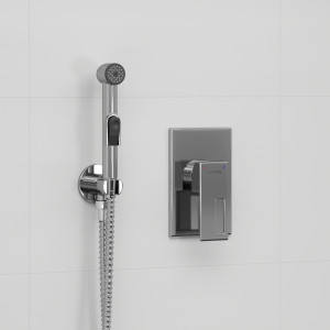 A01557 Встраиваемый комплект для биде со шлангом 120 см WasserKRAFT