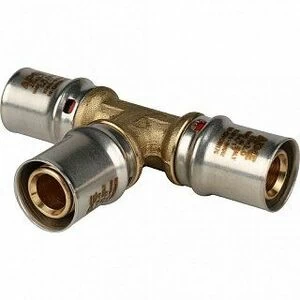 Тройник пресс STOUT 20х2,0 равнопроходной