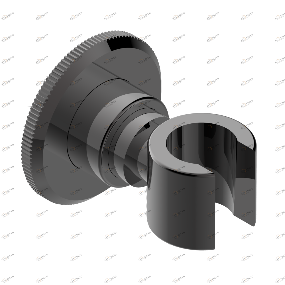 A57-53F Кронштейн стационарный встраиваемый в стену Thg-paris Tradition Matt graphite PVD A57 53F CAT.F