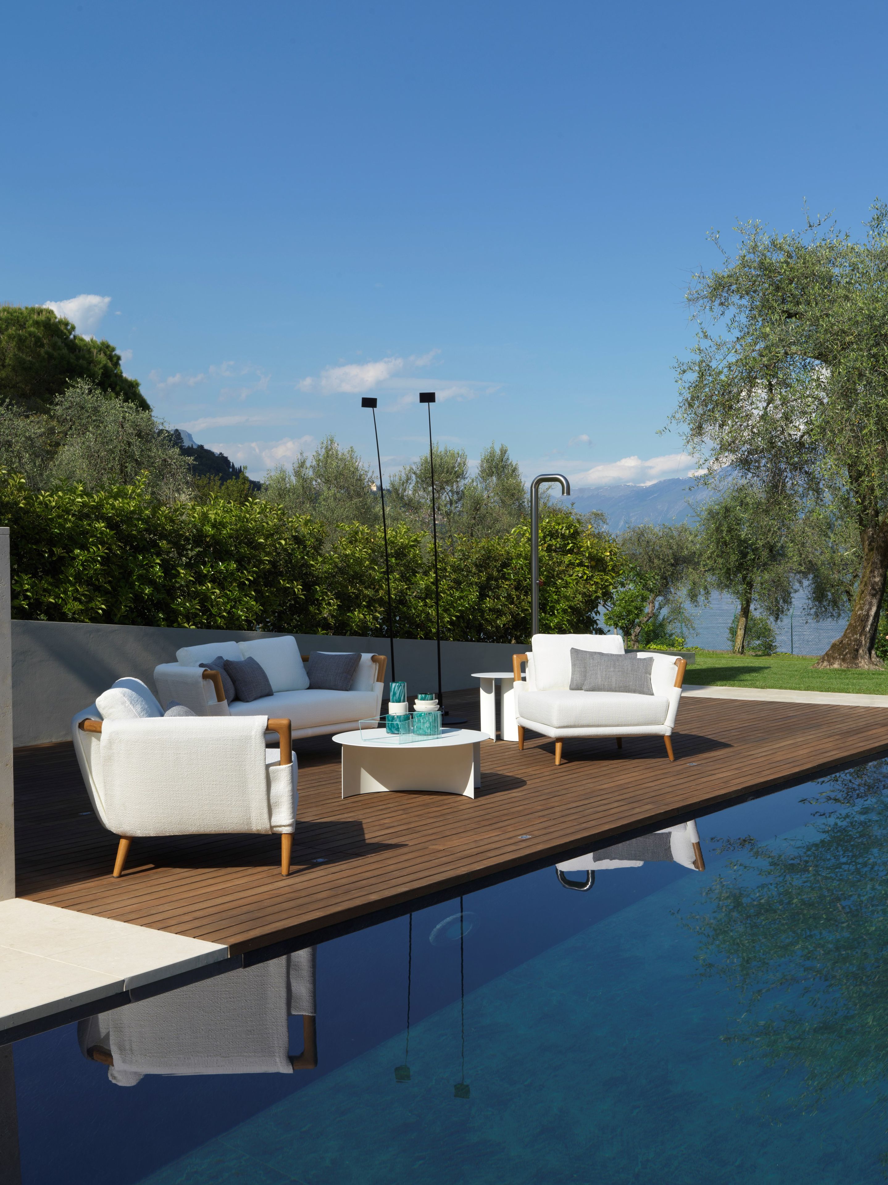 Ткань съемный садовый диван Flou Gaudí ARCH-00063986 - Вид №4