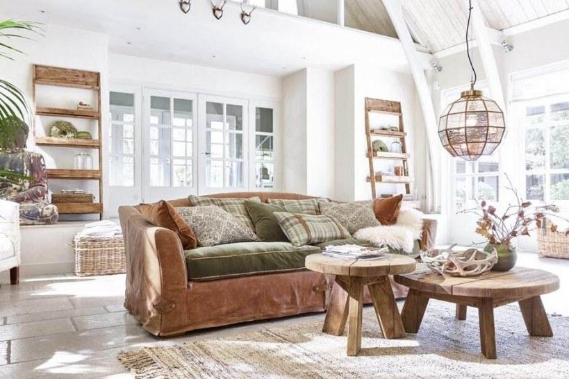 Arrediorg.it® Круглый журнальный столик из сосны ручной работы Woodside Ah661 table  - Вид №2