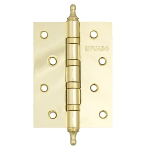 Петля универсальная Fuaro 4BB/А 100x75x2.5 мм сталь цвет латунь