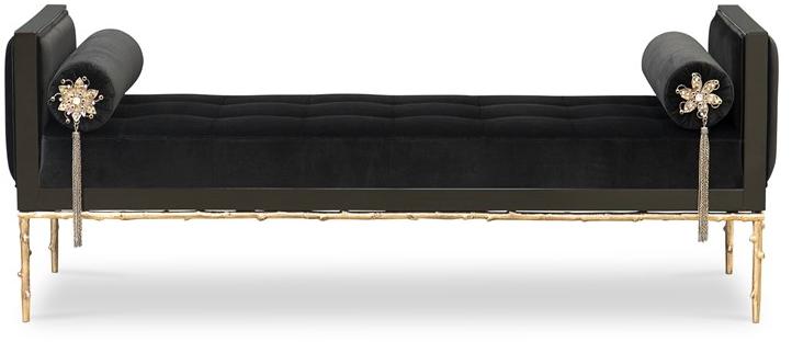 Мягкая бархатная скамейка Santreyd sun-id-1440089 - Вид №1