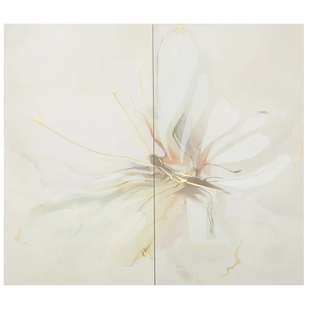 Панно «Оникс Бабочка 1» 25x50 см цвет салатный BELANI STLM-2085352