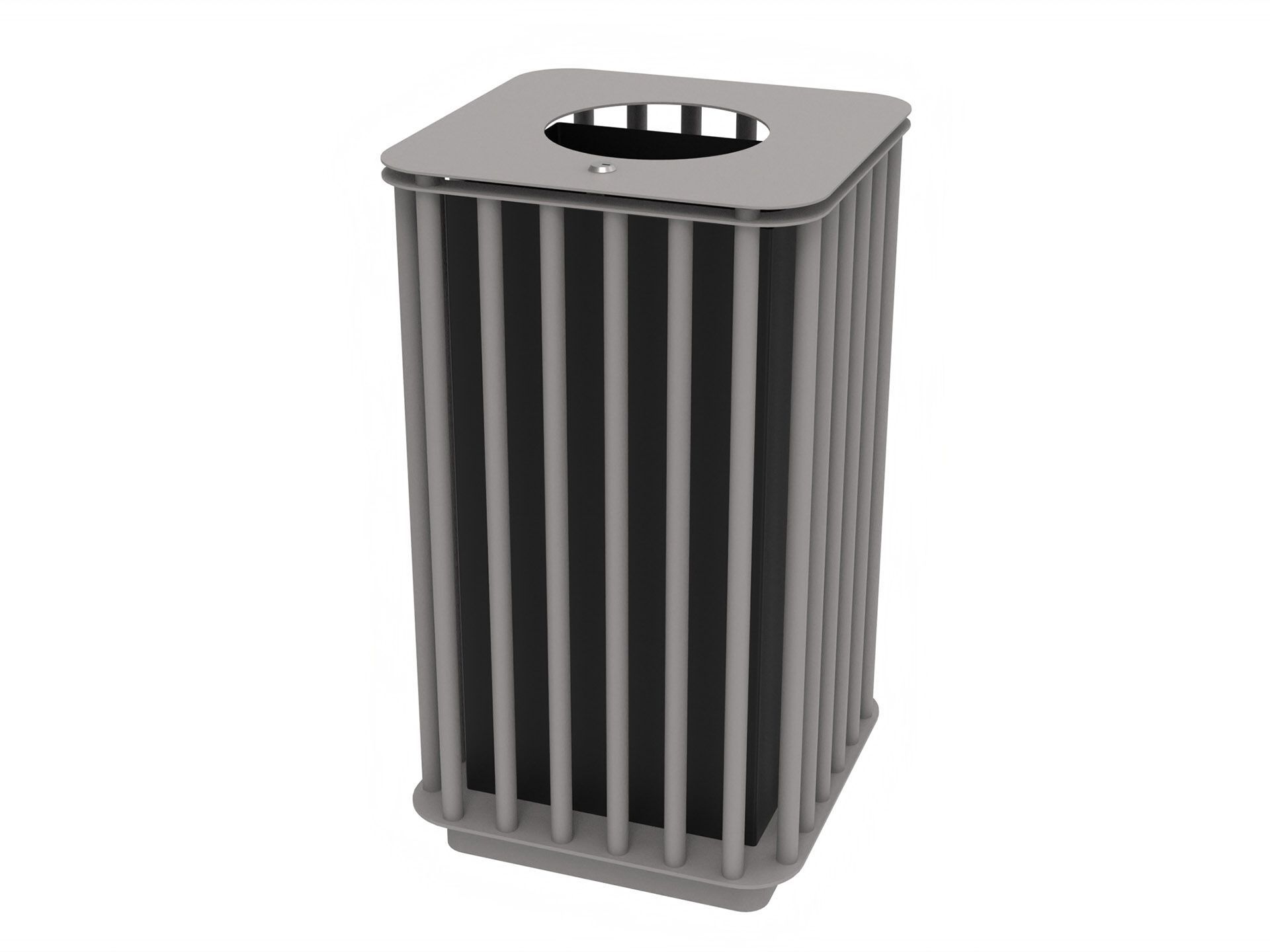 Оцинкованная стальная стойка для мусора Lazzari Spring ARCH-00015635 - Вид №7