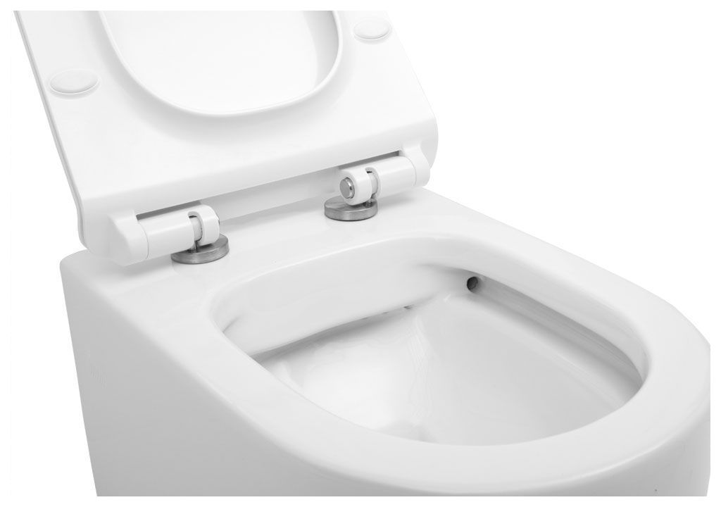 BL102NWHT Подвесной унитаз настенный Белый Aquanet CETUS Китай - Вид №12