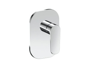 Однорычажный смеситель для душа с пластиной